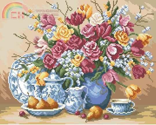 ChM2007 -1 China Blue Spring Flowers (180x143).jpg