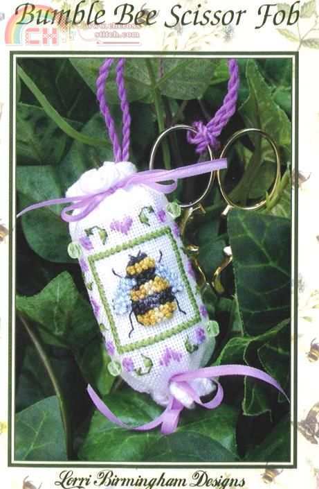 Lorri Birmingham-Bumblebee scissor fob.jpg