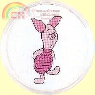 Designer Stitches - B10 Piglets Coaster.JPG