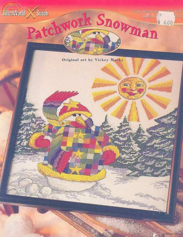 Patchwork Snowman - Stitchworld.jpg