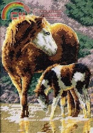 Dimensions 65073 Sunlit Horses.jpg