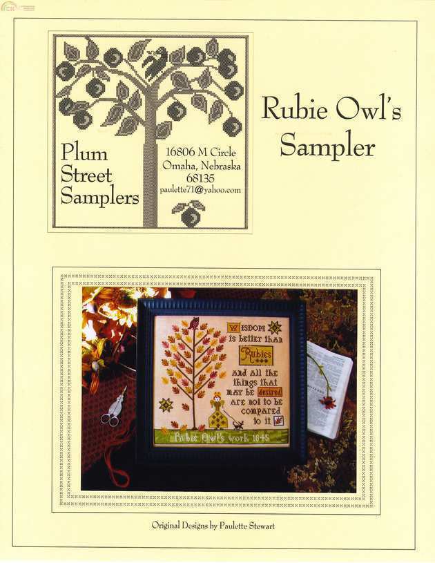 Plum street samplers-Rubie owl\'s sampler.jpg