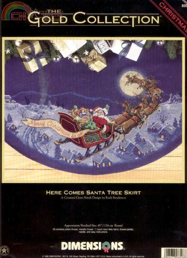 Here Comes Santa Tree Skirt - Dimensions.jpg