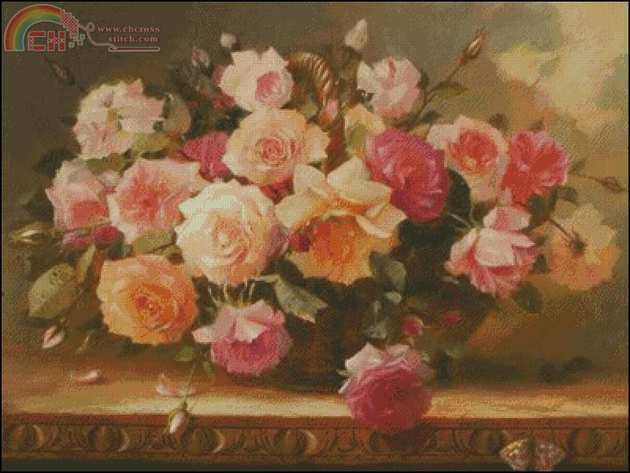 Basket of Roses