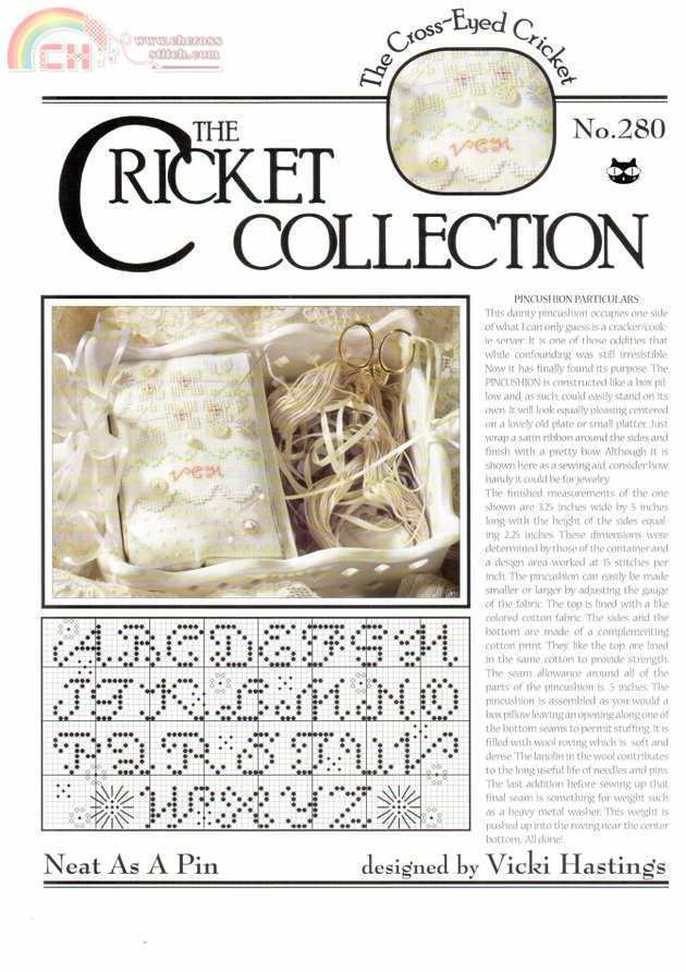 Cricket Collection - 280 - Neat as a Pin.jpg