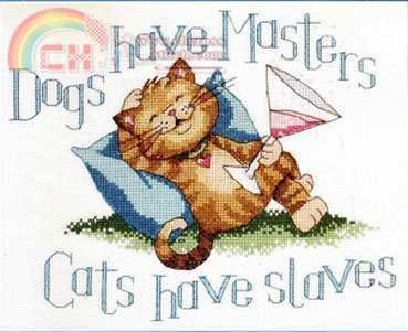 195-0613 Cats have slaves.jpg