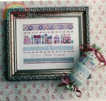 Little Pink Houses Sampler & Needle Roll.jpg