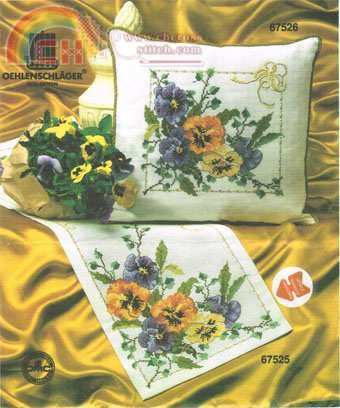 67525 Pansies tablerunner.jpg