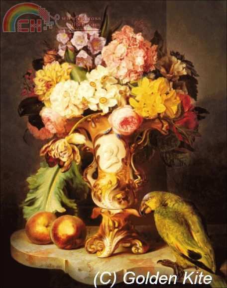 1782. A Still Life with a Vase of Flowers (large).jpg