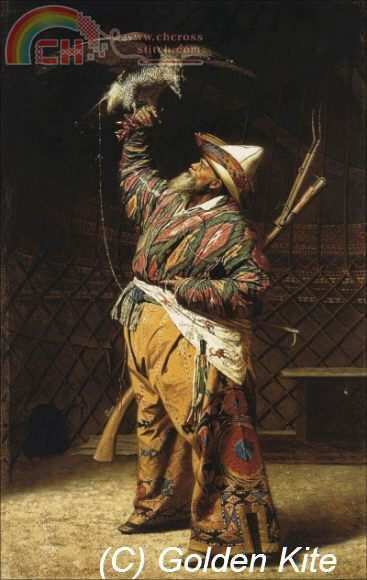 1700. Rich Kirghiz Hunter with the Falcon.jpg