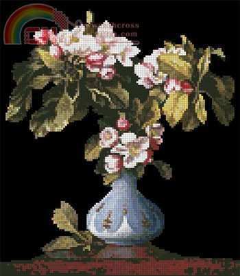 Artecy - Apple Blossoms in a Vase