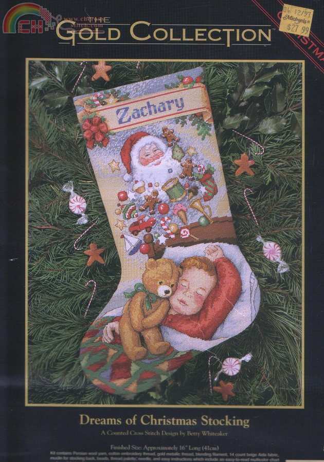 DIM 8497 - Dreams of Christmas Stocking