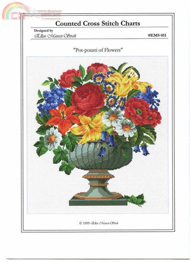 EMS 051 Pot-pourri of Flowers