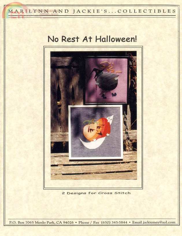 No Rest At Halloween - Marilynn And Jackie\'s Collectibles.jpg
