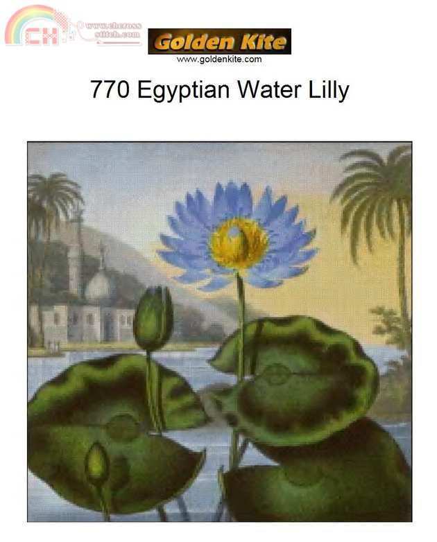 GK 770 Egiptian Water Lilly