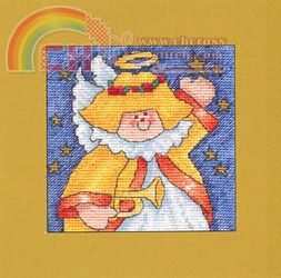 ANGEL WITH TRUMPET ART117 DMC  NO K5059