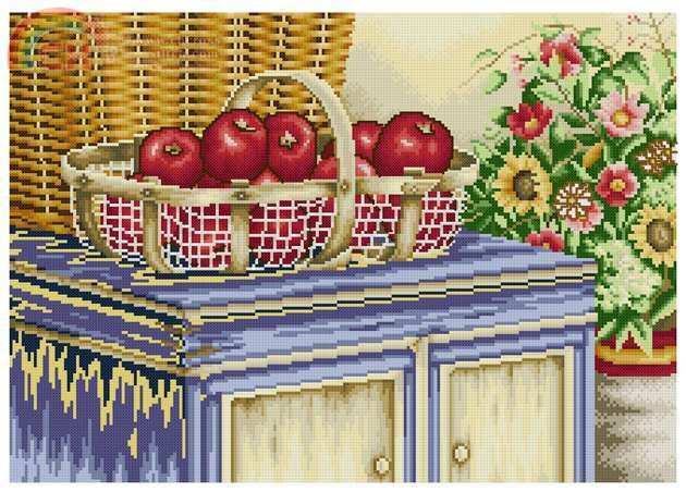 Artime Cuadros 30 - Manzanas y Flores - PAT