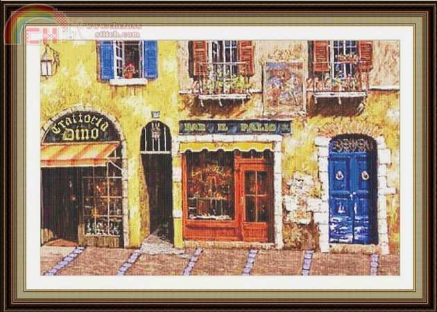Classic Cross Stitch NEW 608 - Blue Door