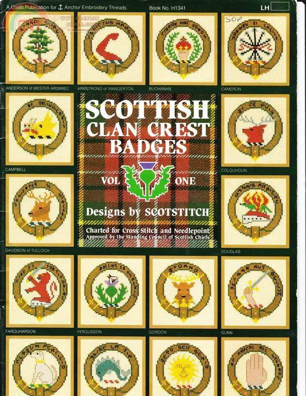 Scottish Clan Crest Badges