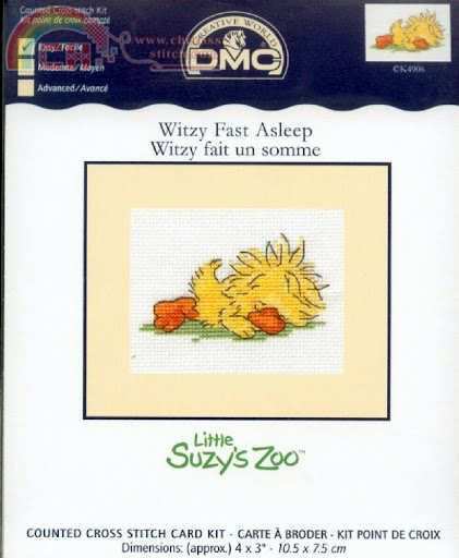 SUZYS ZOO WITZY FAST ASLEEP K4906