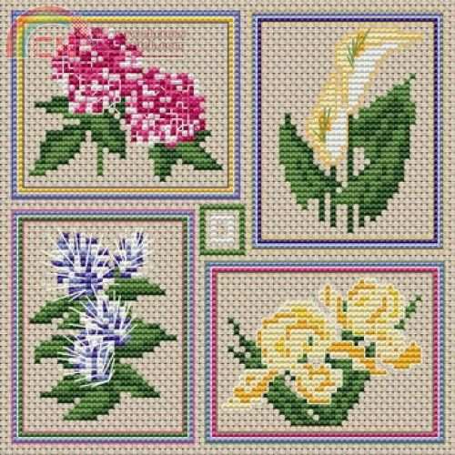 1516 Quatuor de fleurs.jpg