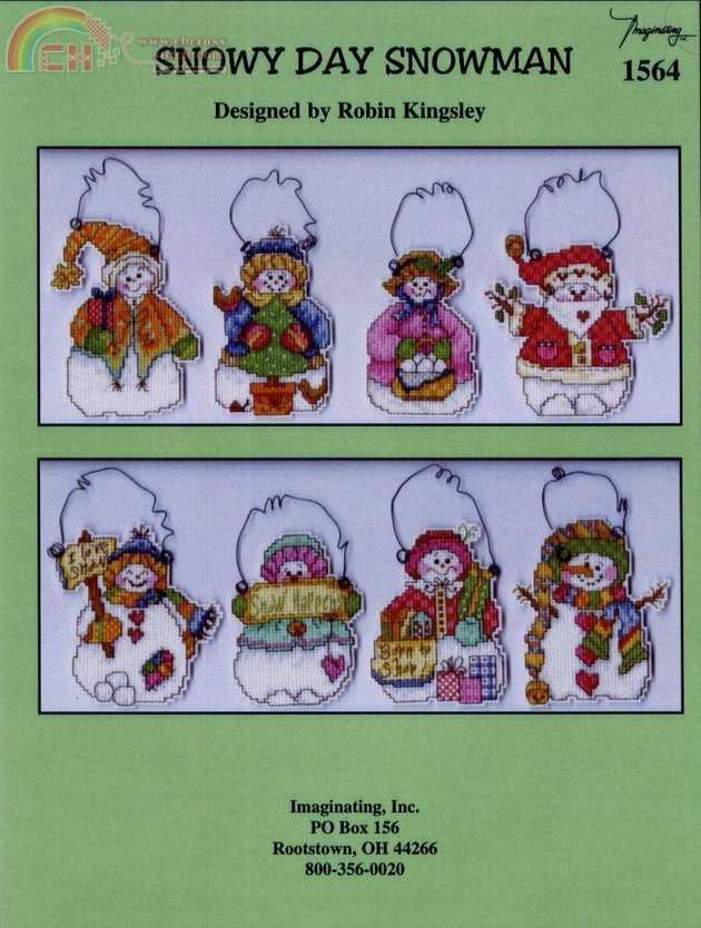 Imaginating 1564 - Snowy Day Snowman
