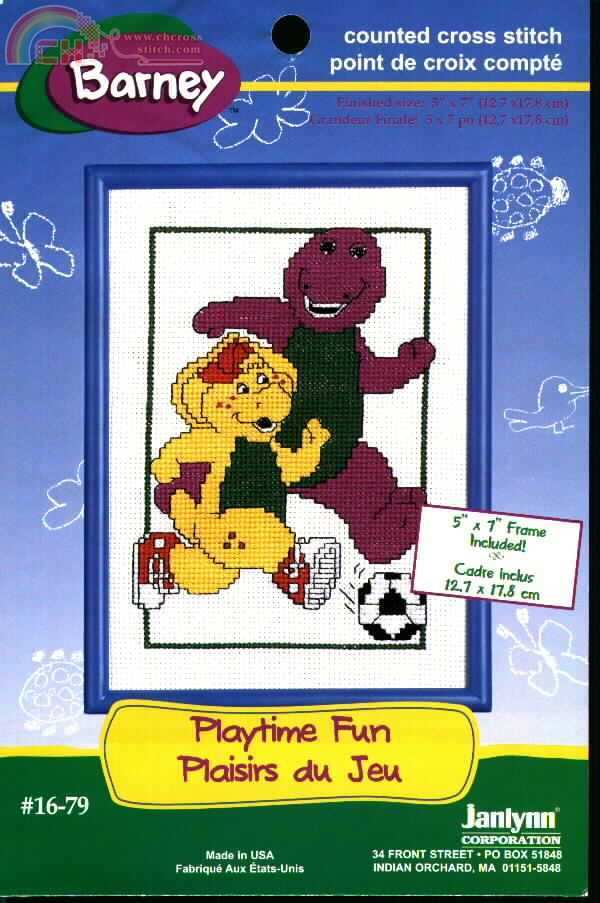 Janlynn 16-79 - Barney - Playtime Fun