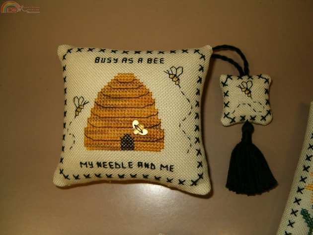 pincushion and fob