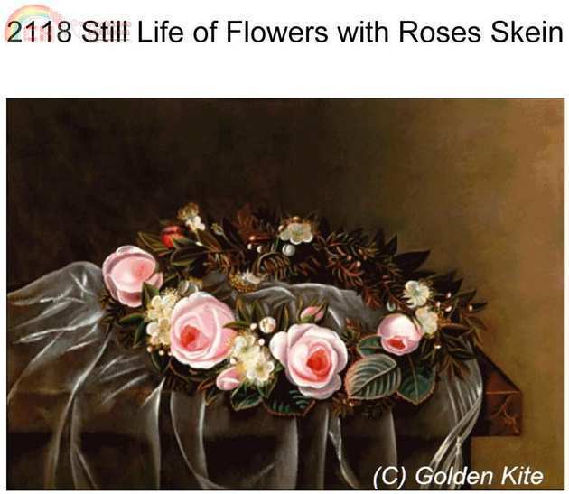 2118 Still life of flowers with roses skein.jpg