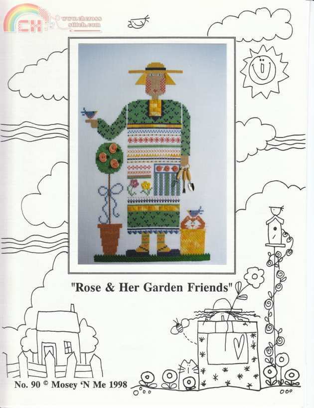 MoseyN Me 090 - Rose Her Garden Friends