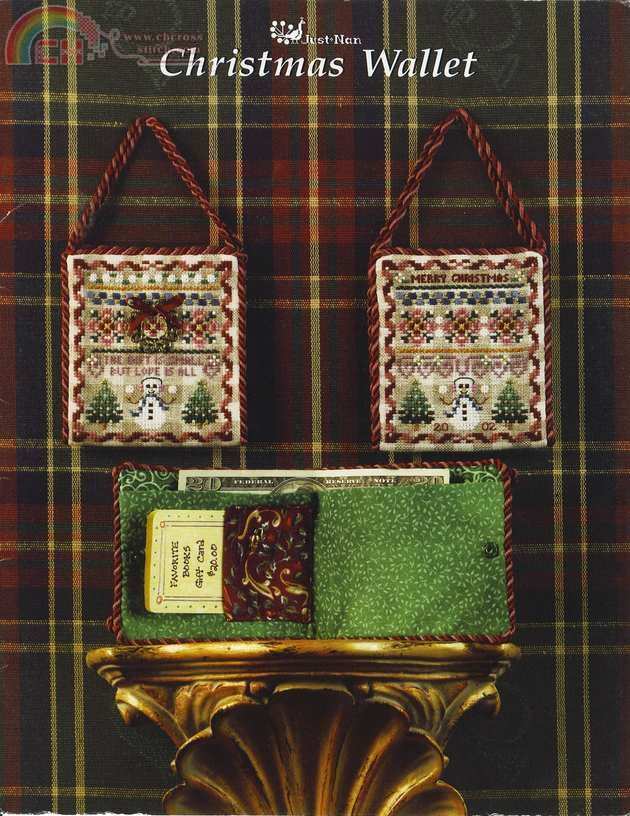 Just Nan - Christmas wallet .JPG