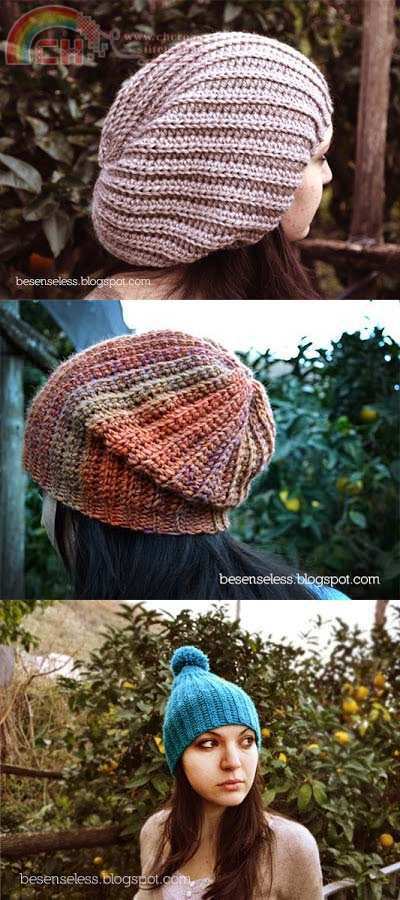 Crochet hats - 3 free patterns.jpg