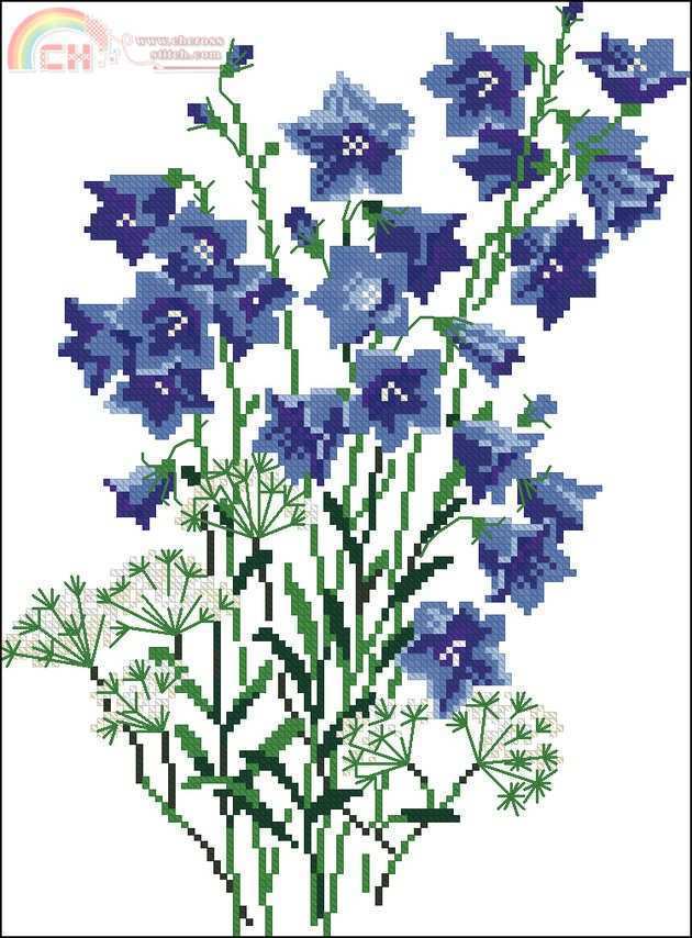 riolis 1045 blue flowers.jpg