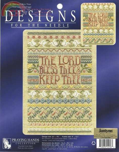 Designs for the Needle -114918 - The Lord bless Thee