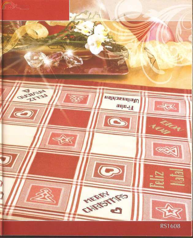 3-Nappe Rouge Noel