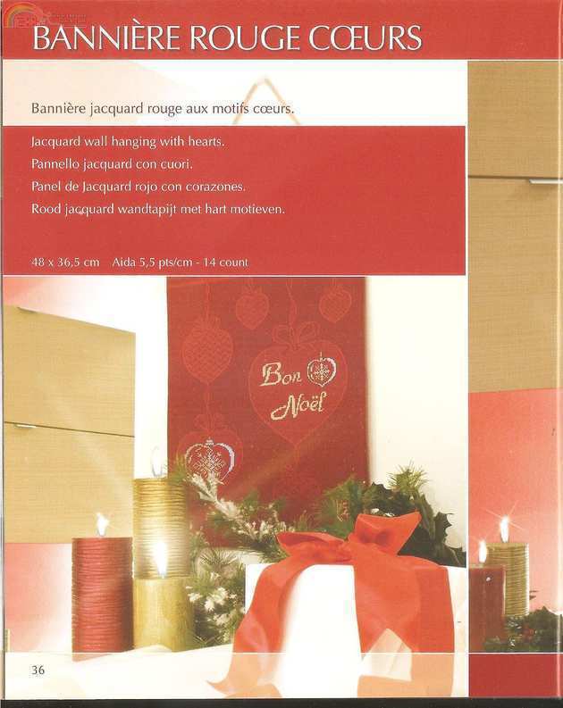 8-Banniere Rouge Coeurs