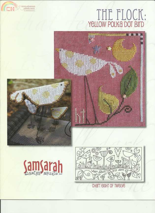 SamSarah The Flock_Yellow polka dot bird.jpg