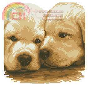 Vervaco 75123 Brown puppies.jpg