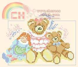 Lanarte 33897teddy bears_xsd.jpg