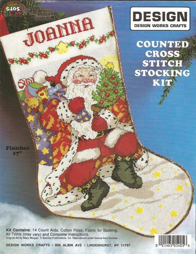 Design works-Dancing Santa stocking1.jpg