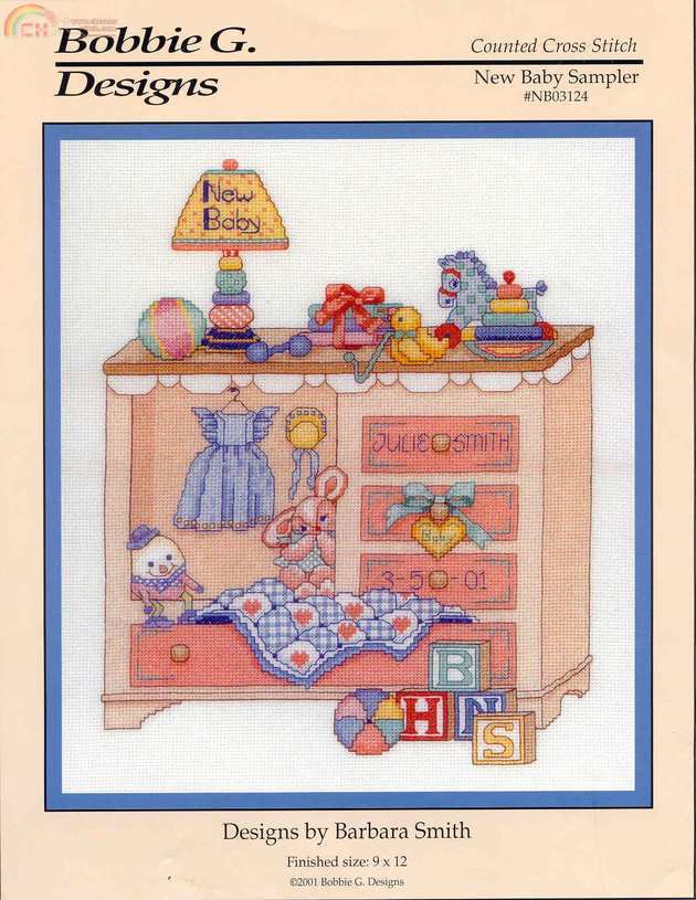Bobbie G. Collection_NB03124-New baby Sampler Girl.jpg