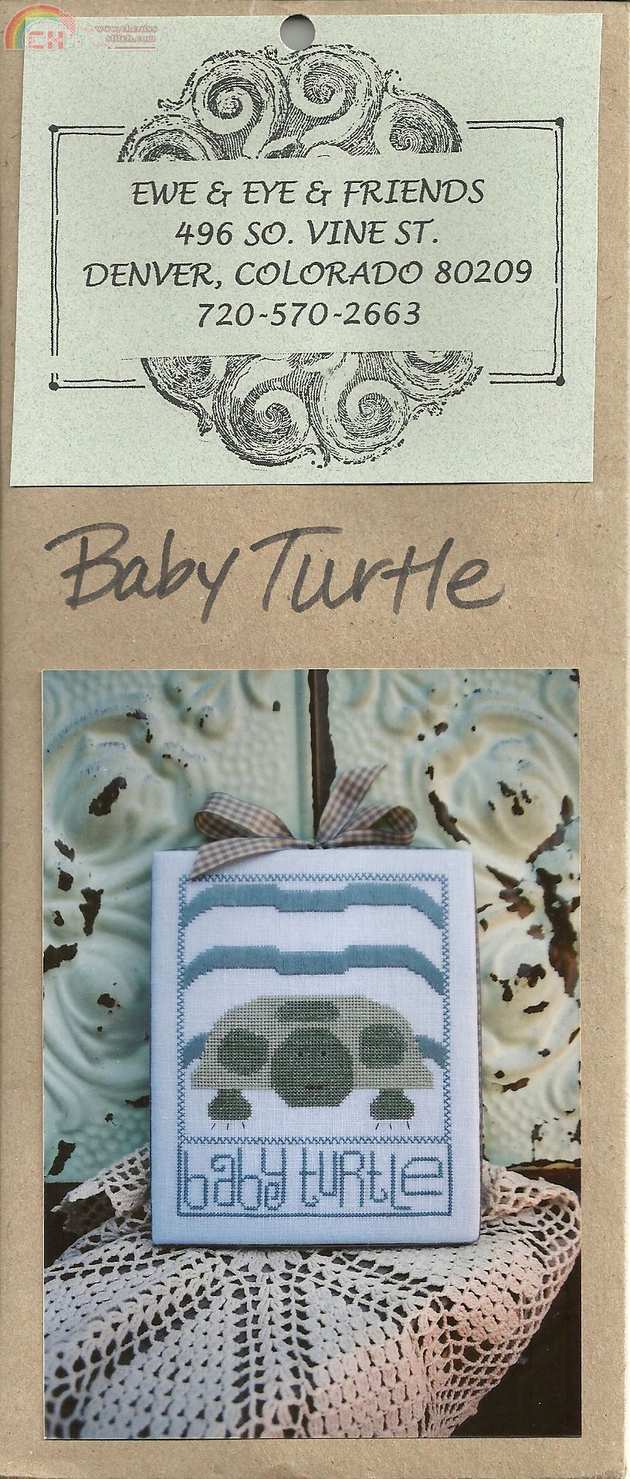 EEF465 Baby Turtle - Ewe & Eye & Friends.jpg
