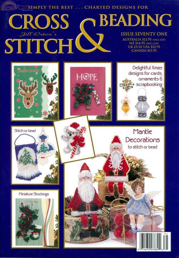 Jill Oxtons Cross Stitch & Beading - Issue 