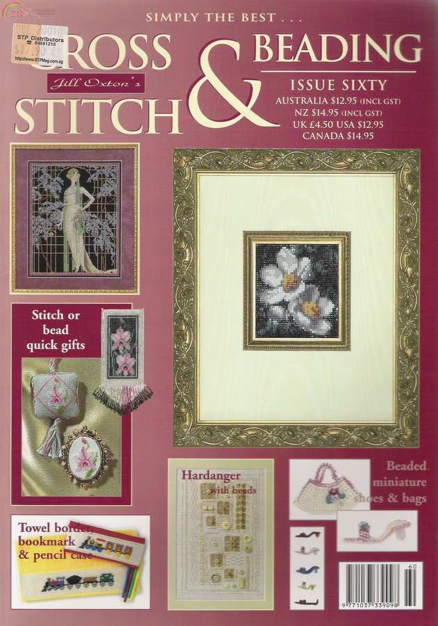 Jill Oxtons Cross Stitch & Beading - Issue 060