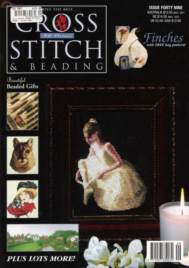 Jill Oxtons Cross Stitch & Beading - Issue 049