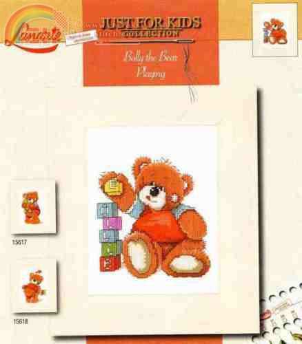Lanarte 15615 Bolly the bear playing.jpg