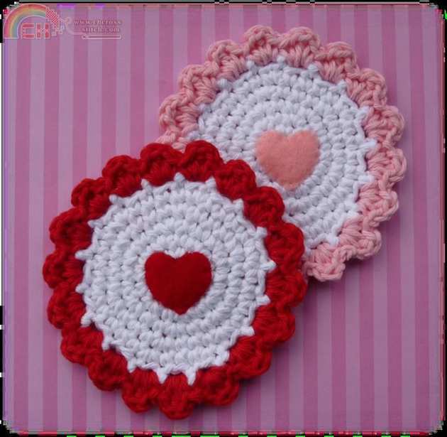 Candy Hearts Coaster