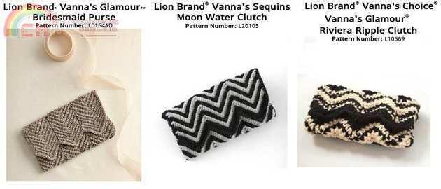 glamour clutch - crochet