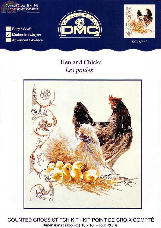 DMC XC0972 Hen and Chicks.JPG