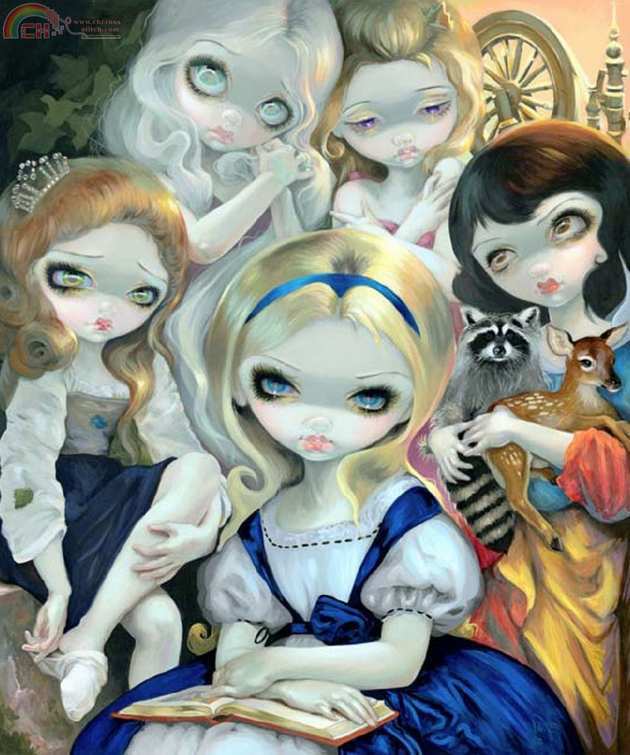Alice And The Bouguereau Princesses.jpg